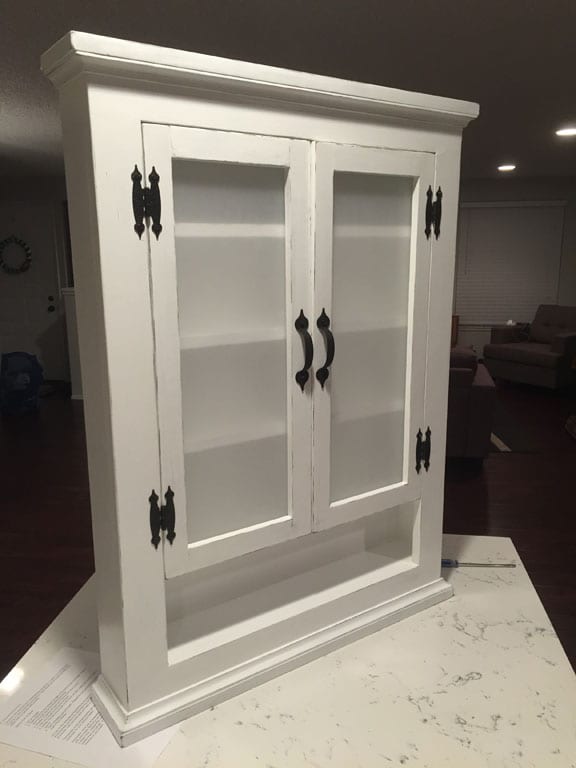 Finished medicine cabinet